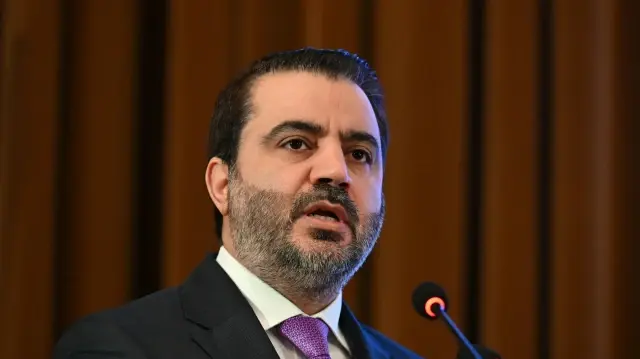 Le ministre syrien des Affaires étrangères Asaad al-Shaibani