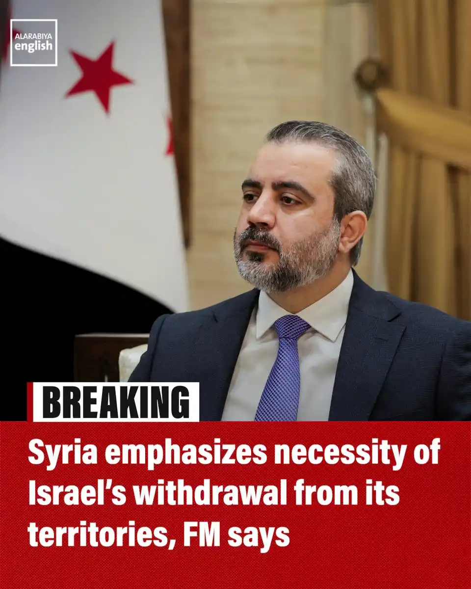 Le ministre syrien des Affaires étrangères Asaad al-Shaibani