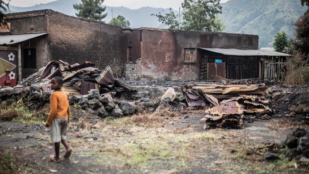 Zone de conflit dans l'est de la RDC où le M23 établit un gouvernement rival