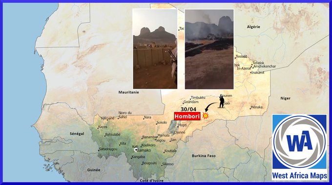 Camp militaire de Kessingui à Hombori après l'attaque de la Katiba Gourma
