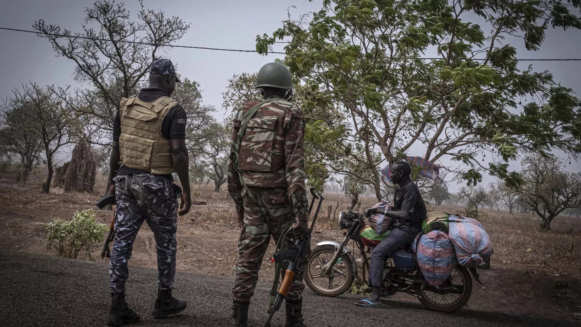 Commissariat de Sonsoro incendié au Bénin