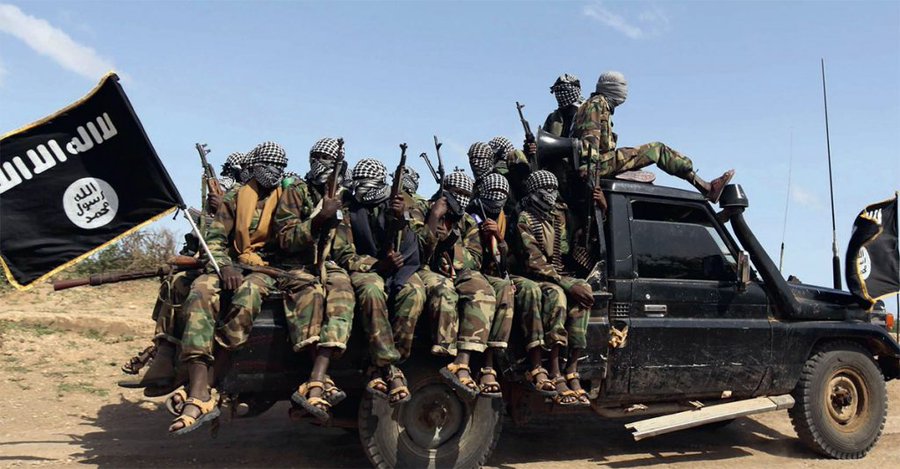 Zone de l'embuscade à Afgoye en Somalie