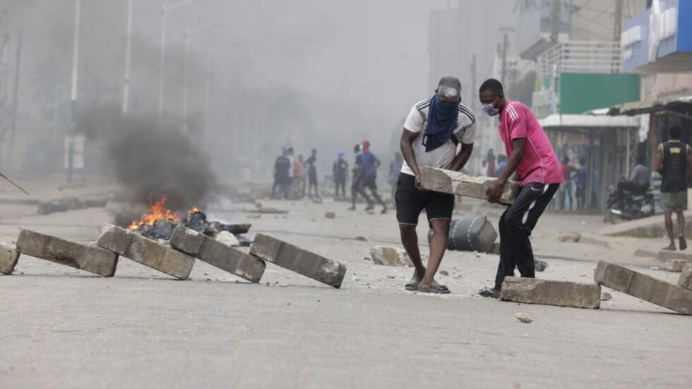 Manifestations à Lomé contre le régime en place