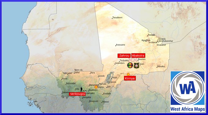 Opérations des FAMa et Africa Corps au Mali - attaque du JNIM dans la région de Kayes
