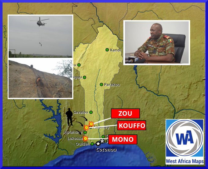 Exercice militaire Bouclier au Bénin