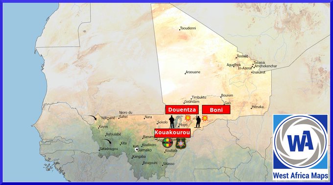 Attaques du JNIM sur la RN16 au Mali et prise du camp de Kouakourou