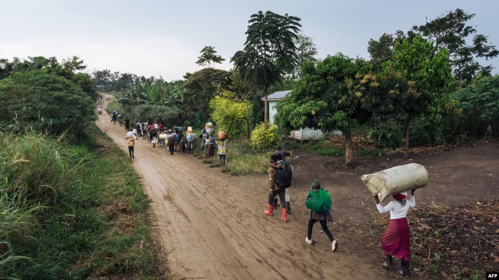 Scène du massacre en Ituri, RDC