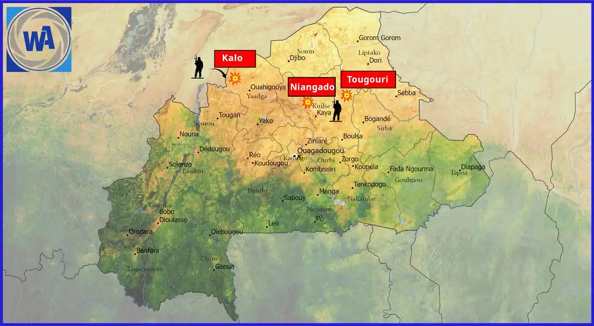 Attaques du JNIM contre les positions militaires près de Kaya au Burkina Faso