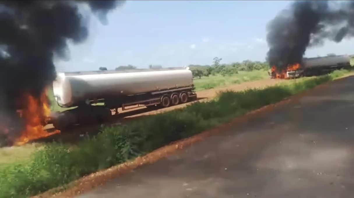 Attaques du JNIM contre les camions-citernes dans la région de Kayes