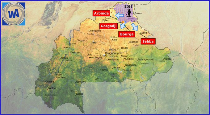 Affrontements entre groupes terroristes dans le nord-est du Burkina Faso