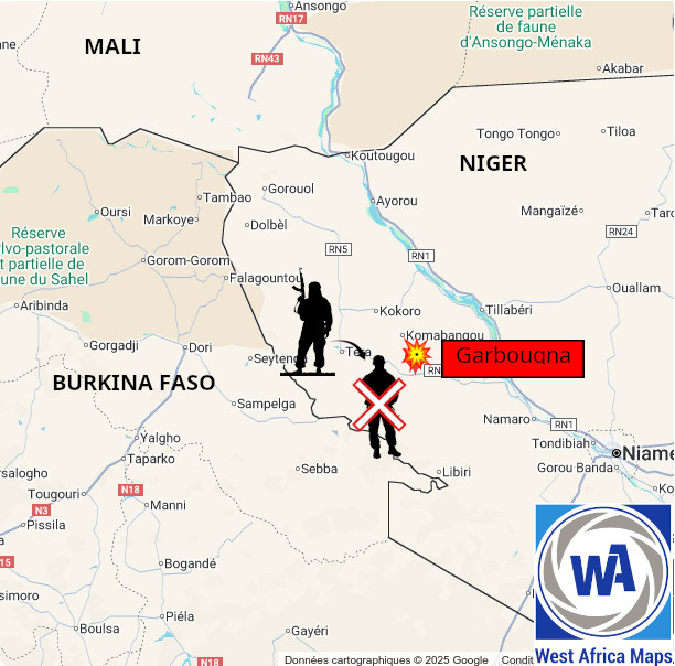 Attaque de la gendarmerie de Garbougna au Niger par l'EIGS