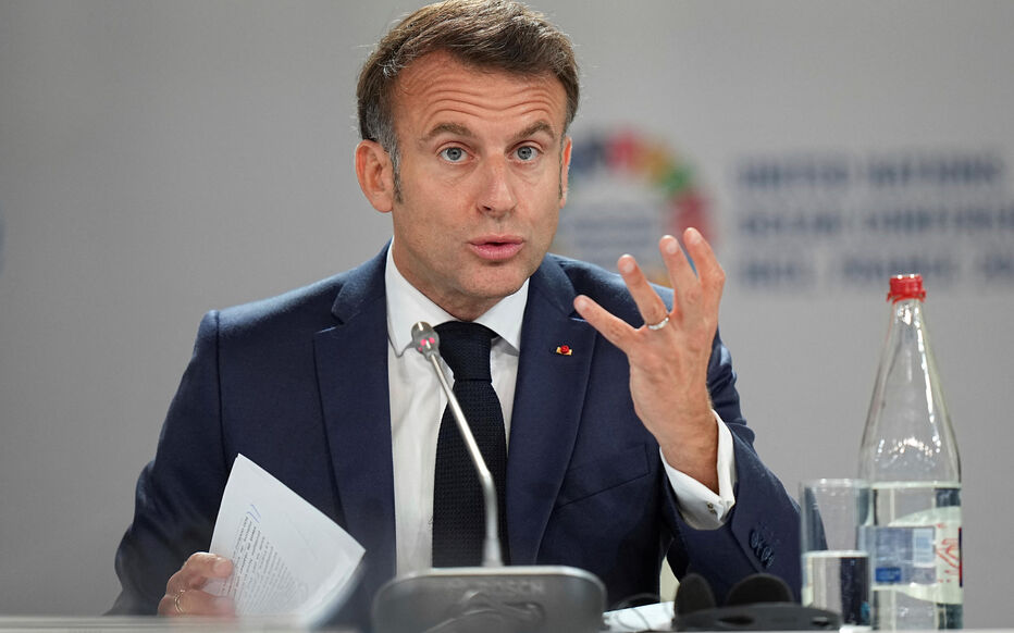 Emmanuel Macron parle du programme nucléaire iranien