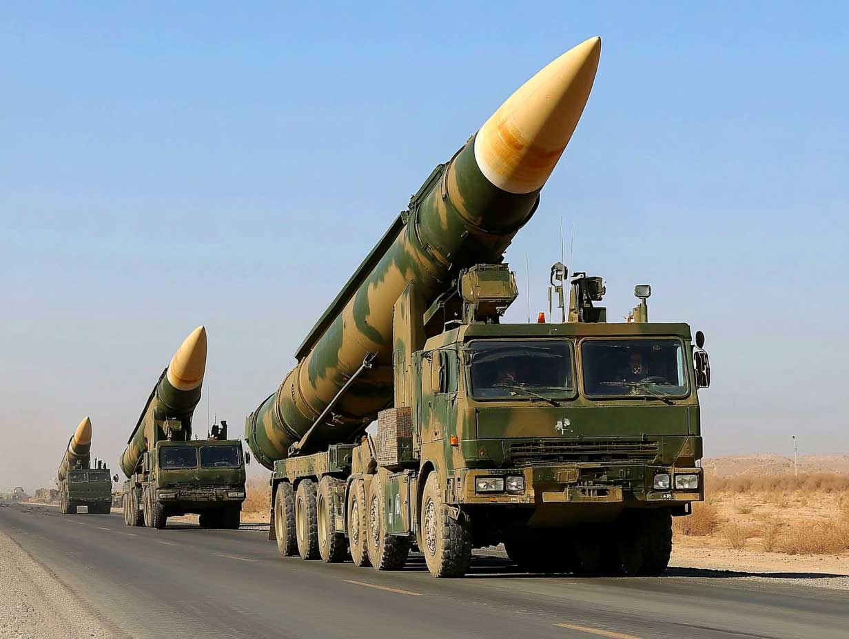 Déploiement des forces terrestres iraniennes le long des frontières