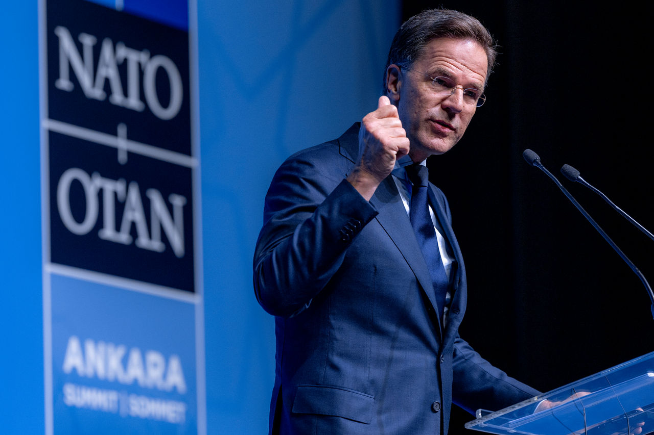 Image d'illustration du sommet d'Ankara de l'OTAN avec Rutte