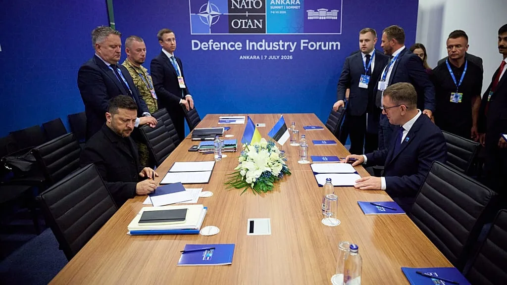 Image d'illustration des accords de défense sur les drones signés par Zelensky à Ankara