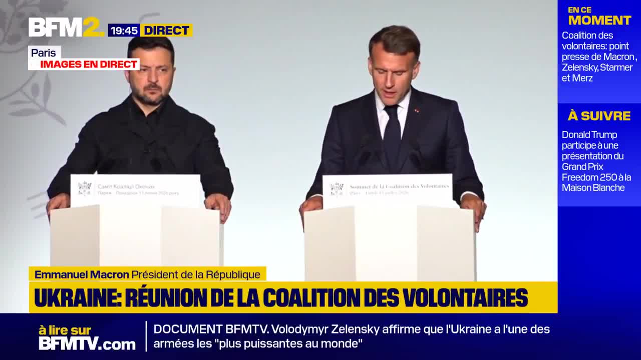 Image d'illustration des annonces de Macron sur la coalition antibalistique et les Rafale