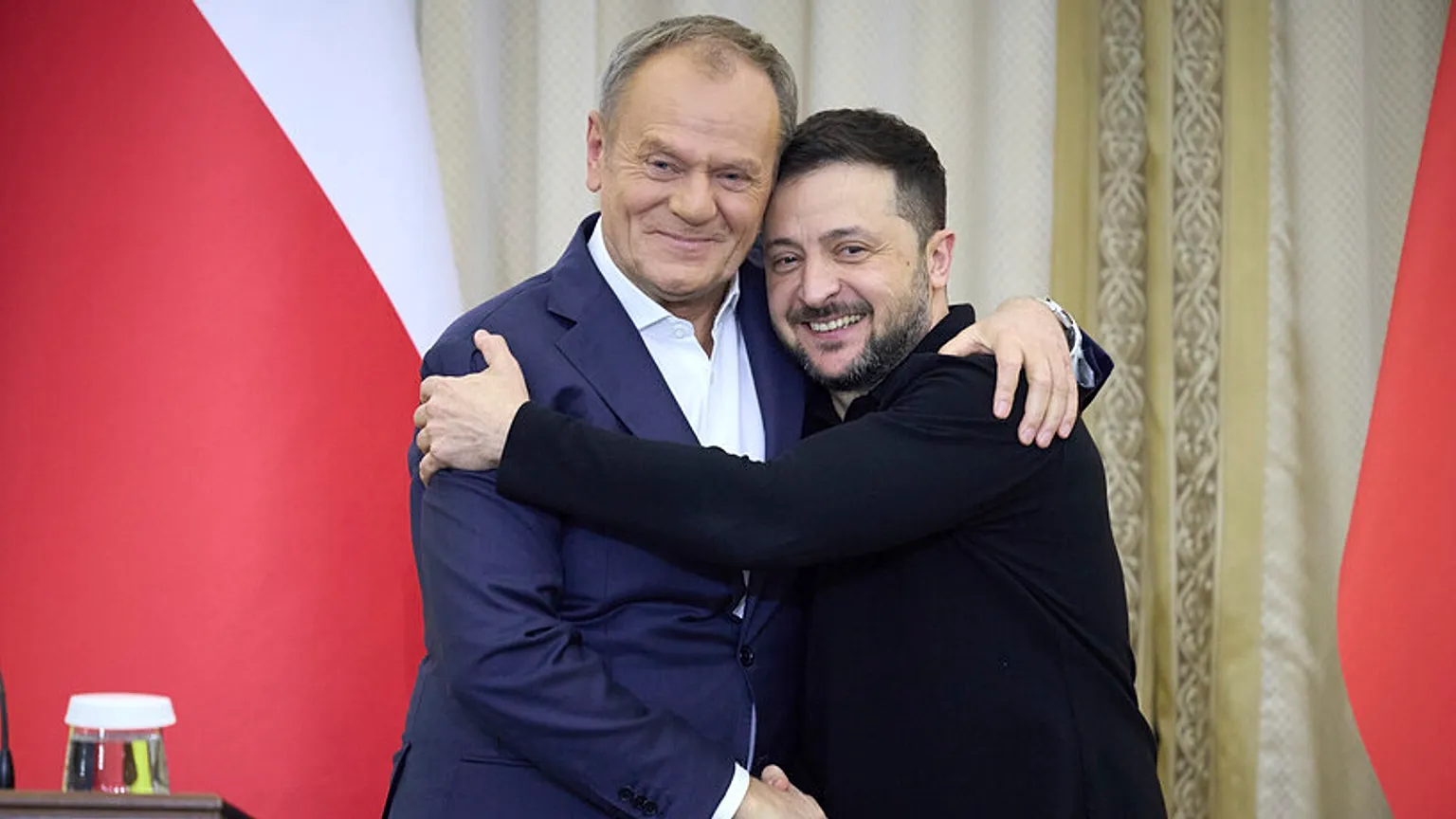 Image d'illustration de l'entretien entre Zelensky et Donald Tusk